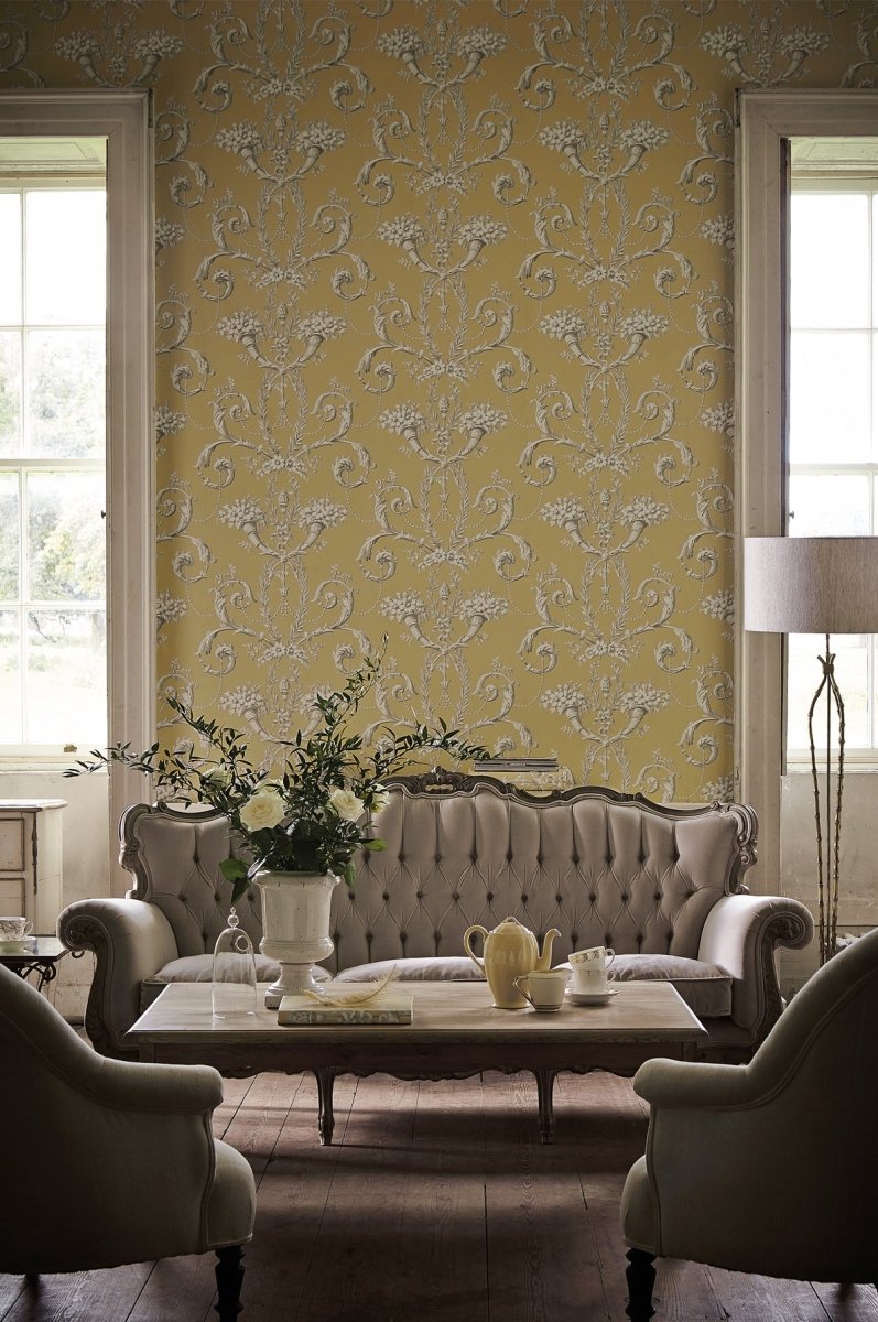 Little Greene Versailles Behang 0284VEROYAL - LAB COLOUR THE WORLD