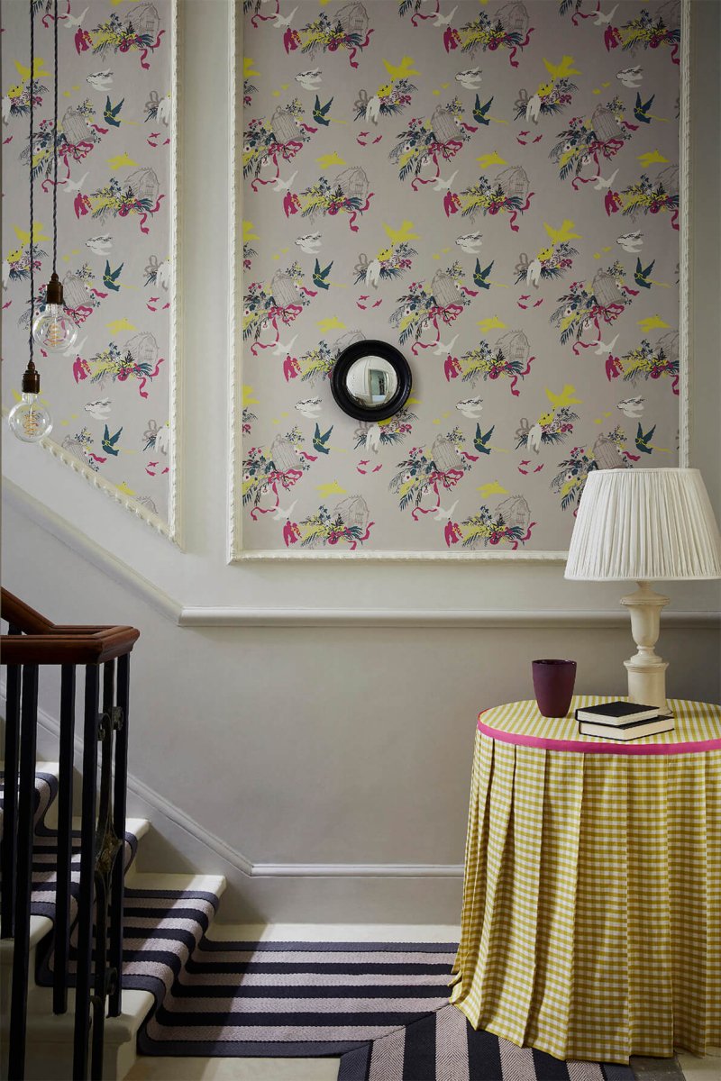 Little Greene Volieres Behang 0263VOFRENC - LAB COLOUR THE WORLD