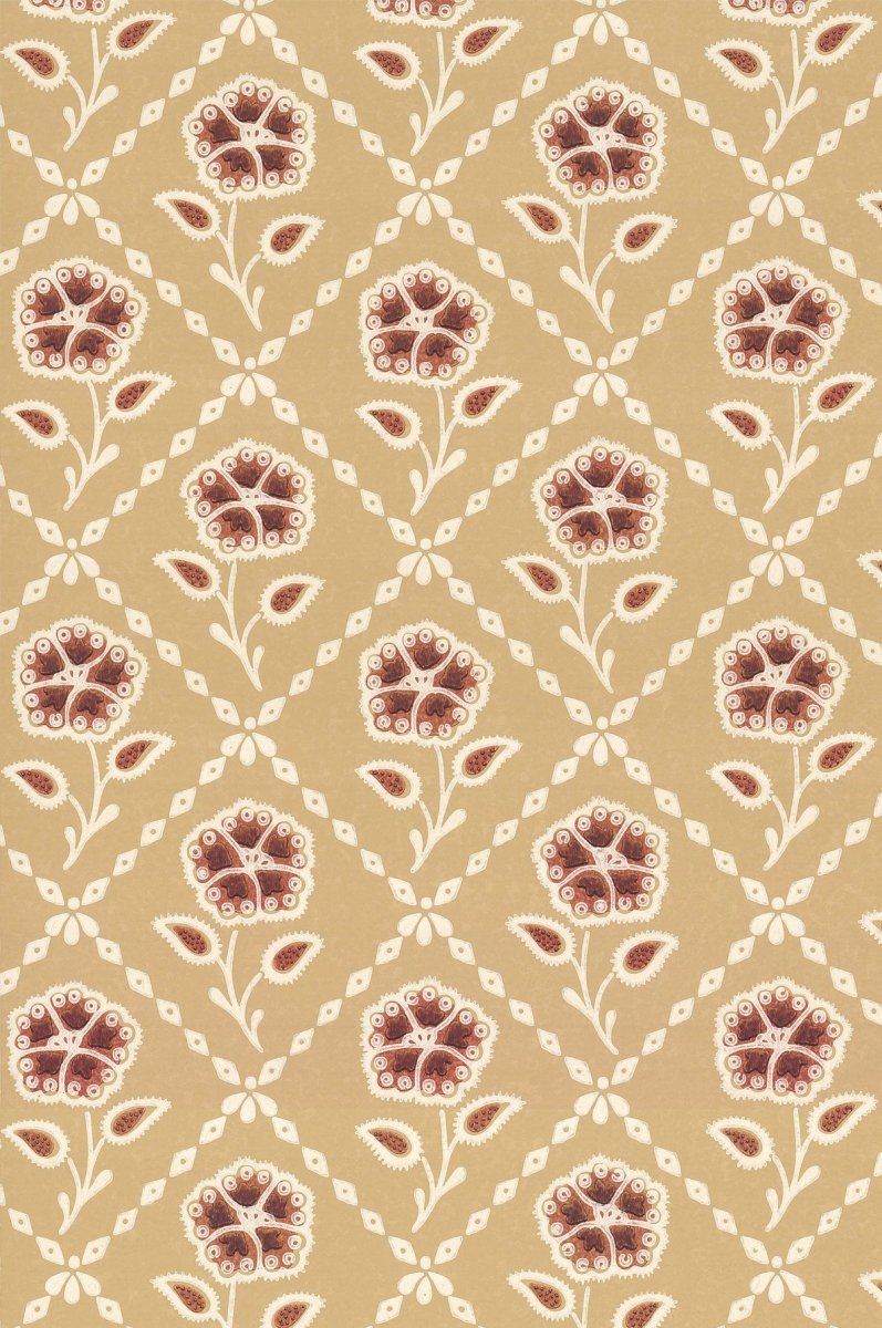 Little Greene Whitehall Behang 0284WHCEDAR - LAB COLOUR THE WORLD