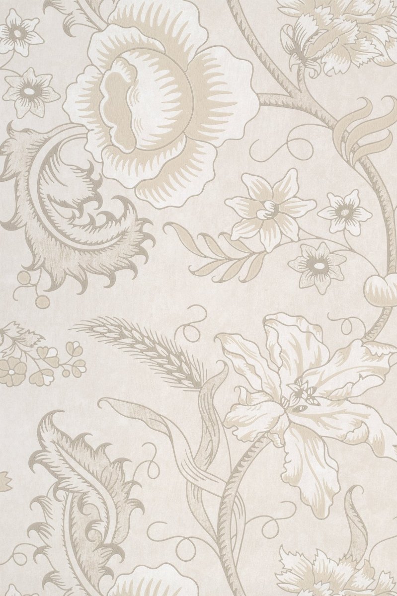 Little Greene Woodblock Trail Behang 0291WOWASHZ - LAB COLOUR THE WORLD