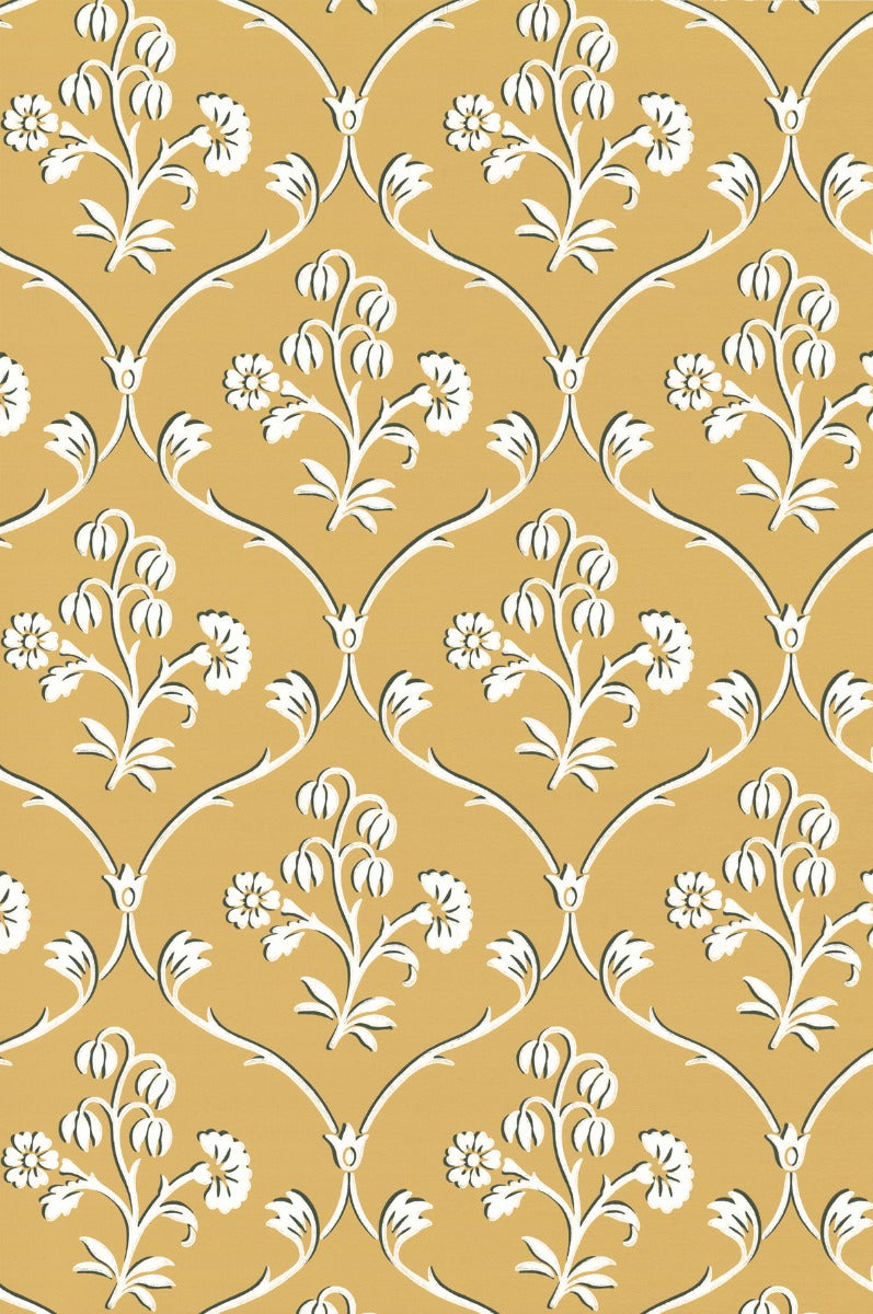 Little Greene Cranford Behang 0277CFWHEAT - LAB COLOUR THE WORLD