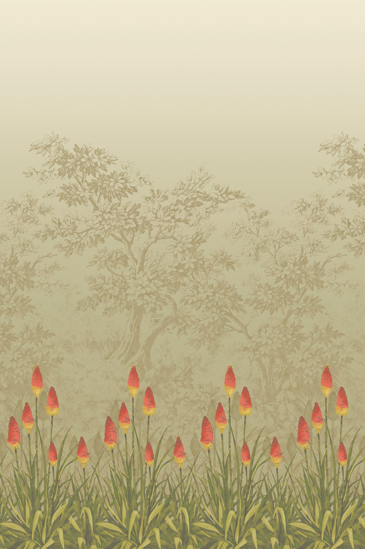 Little Greene Upper Brook St Behang 0251UBMIDIZ - LAB COLOUR THE WORLD
