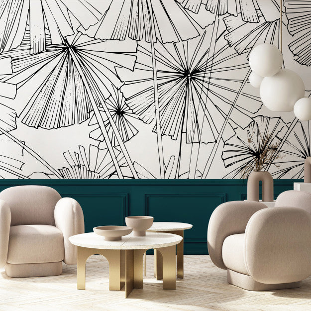 Les Dominotiers Majestic Feather Behang DOM 1011