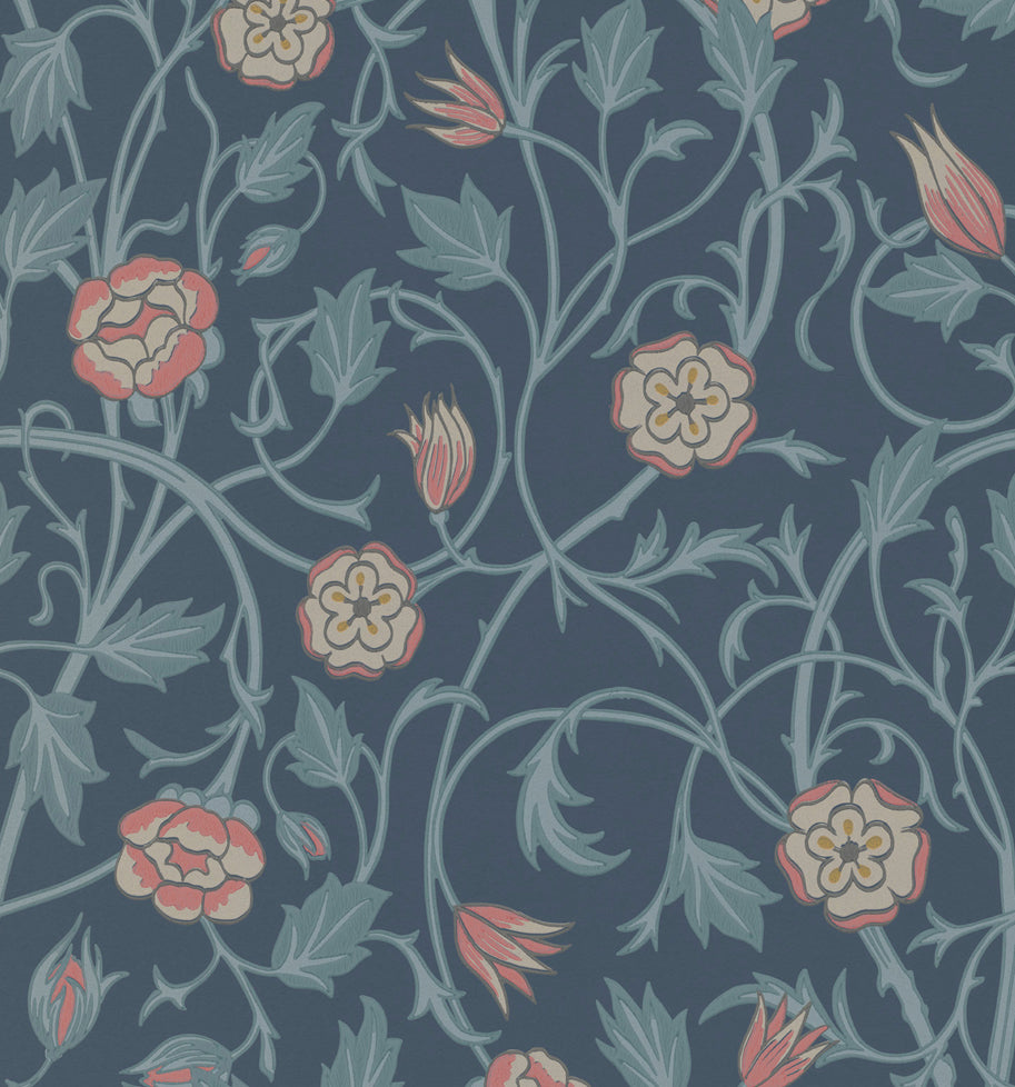 Little Greene May's Tulip Behang 0234MTHICKS - LAB COLOUR THE WORLD