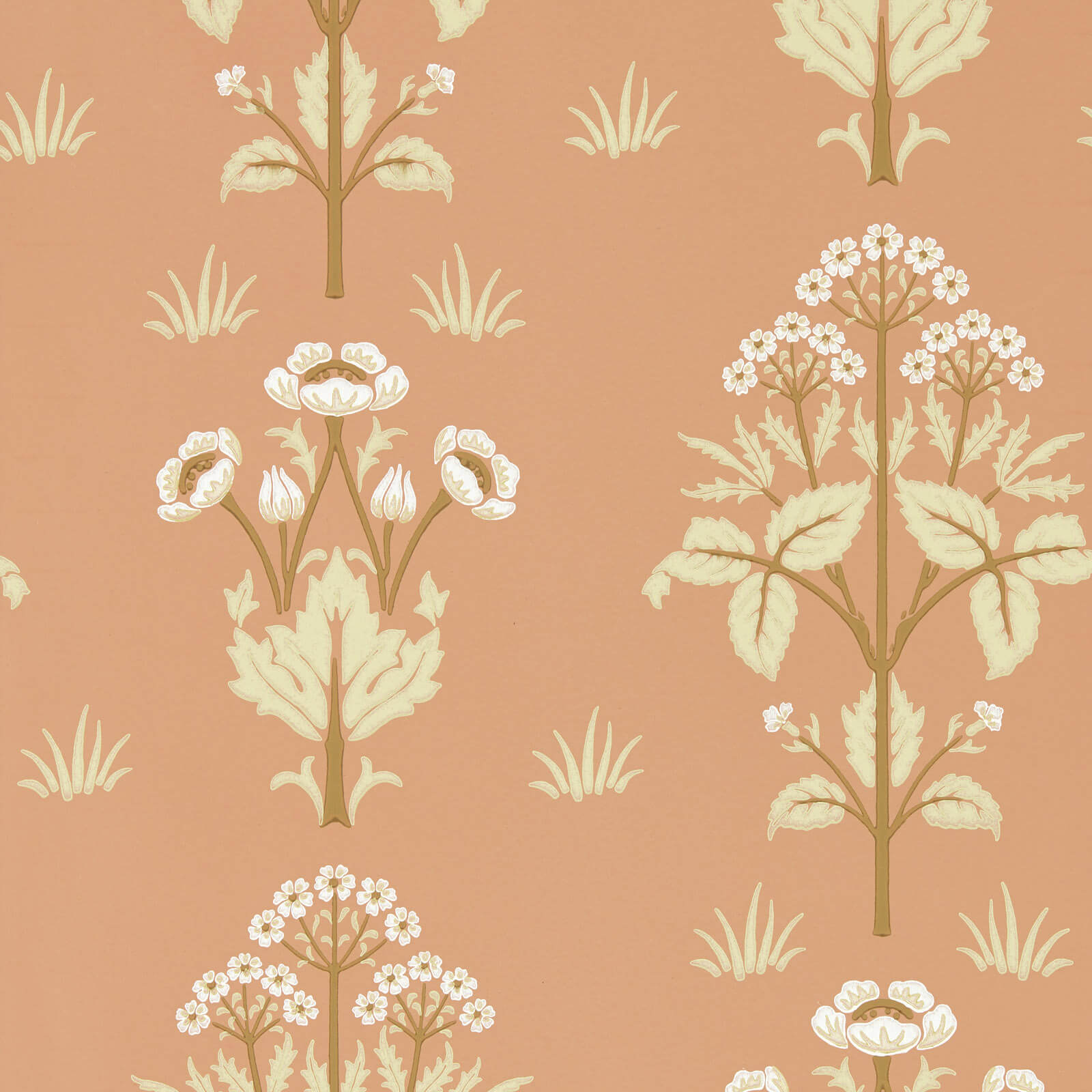 Morris & Co. Meadow Sweet Behang 217366 - LAB COLOUR THE WORLD