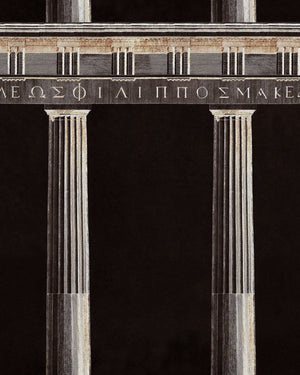 Mind The Gap Athena Anthracite Behang WP20212 - LAB COLOUR THE WORLD