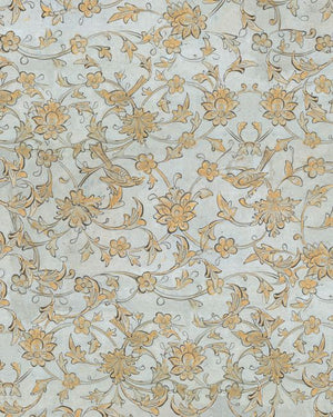 Mind The Gap Backyard Flowering Ether Blue Behang WP30004 - LAB COLOUR THE WORLD
