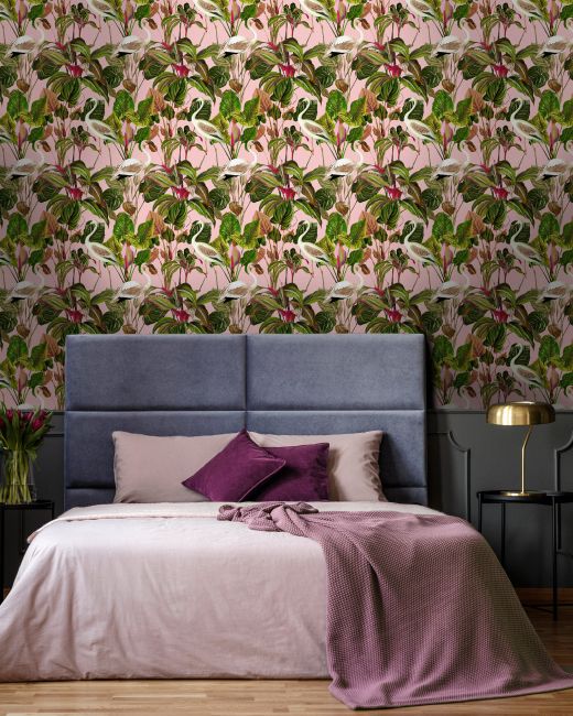 Mind The Gap Beverly Hills Pink Behang WP20359 - LAB COLOUR THE WORLD