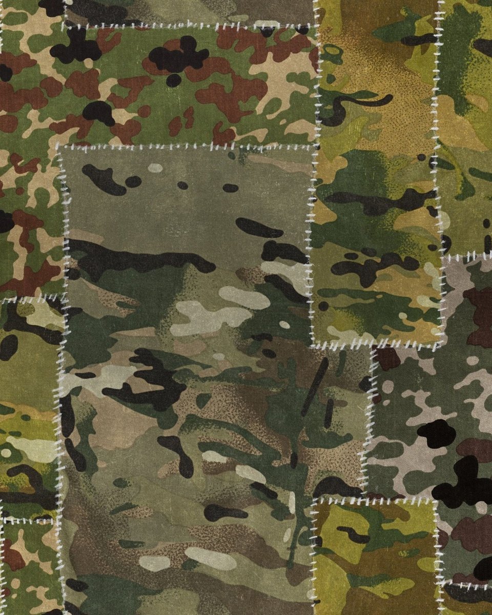 Mind The Gap Camo Behang WP20201 - LAB COLOUR THE WORLD