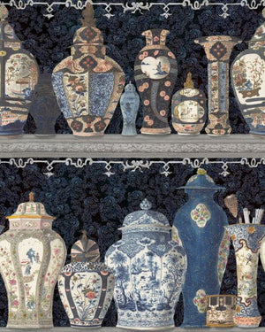 Mind The Gap Ceramic Wonders Indigo Behang WP20596 - LAB COLOUR THE WORLD
