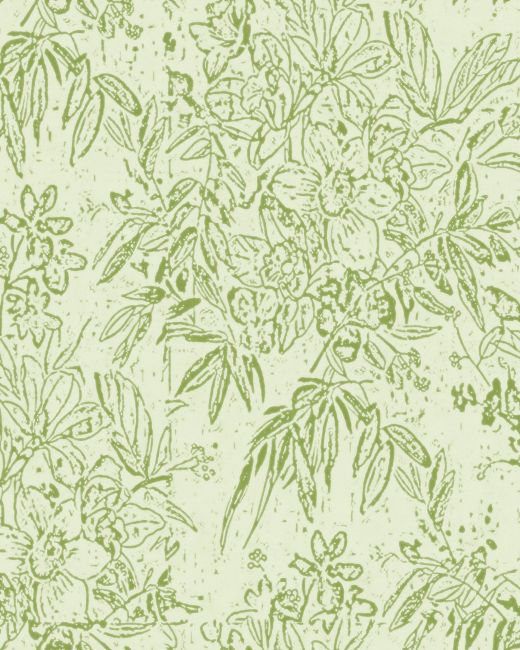 Mind The Gap Cherry Orchard Green Behang WP30007 - LAB COLOUR THE WORLD