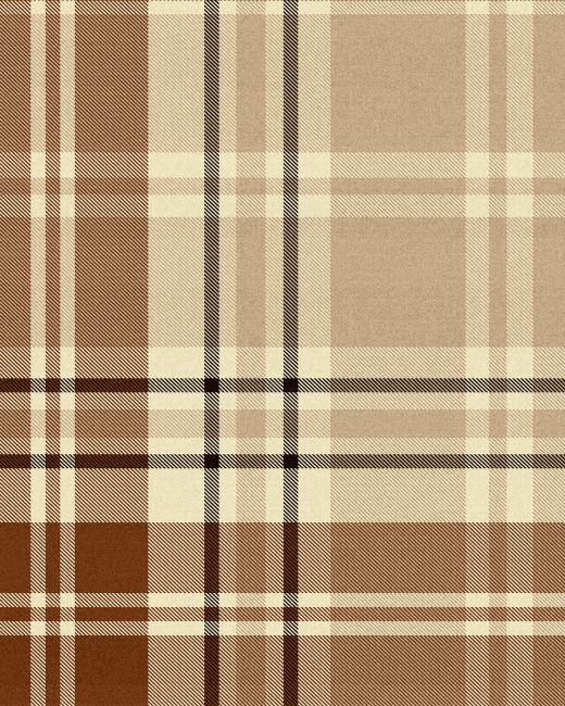 Mind The Gap Chesterfield Plaid Cappuccino Behang WP30080 - LAB COLOUR THE WORLD
