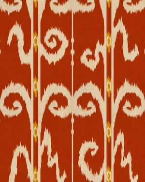 Mind The Gap Elysia Ikat Crimson Behang WP20909 - LAB COLOUR THE WORLD
