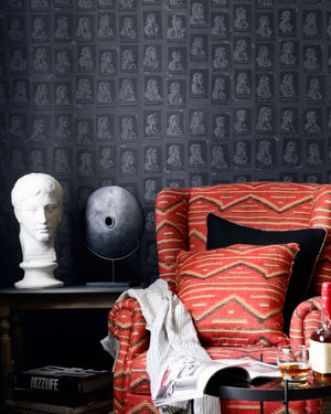 Mind The Gap Emperors Anthracite Behang WP20415 - LAB COLOUR THE WORLD
