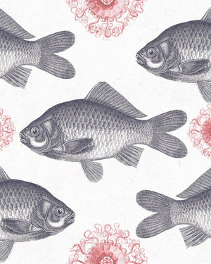 Mind The Gap Fish Neutral Behang WP20008 - LAB COLOUR THE WORLD
