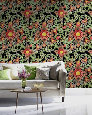 Mind The Gap Floral Painting Behang WP20251 - LAB COLOUR THE WORLD