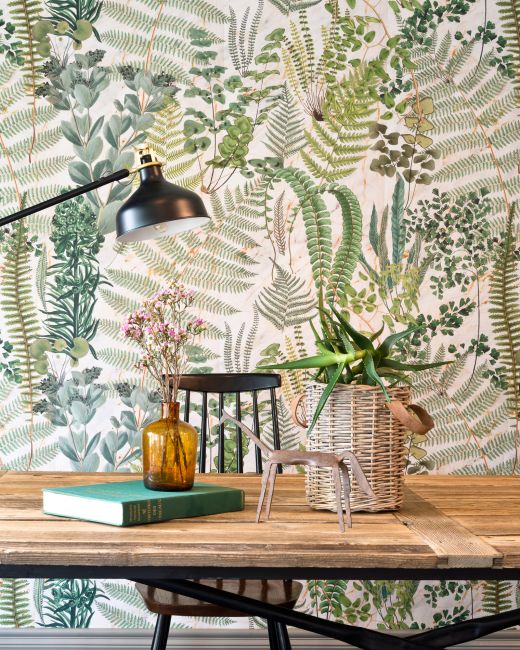 Mind The Gap Green Sanctuary Behang WP20319 - LAB COLOUR THE WORLD