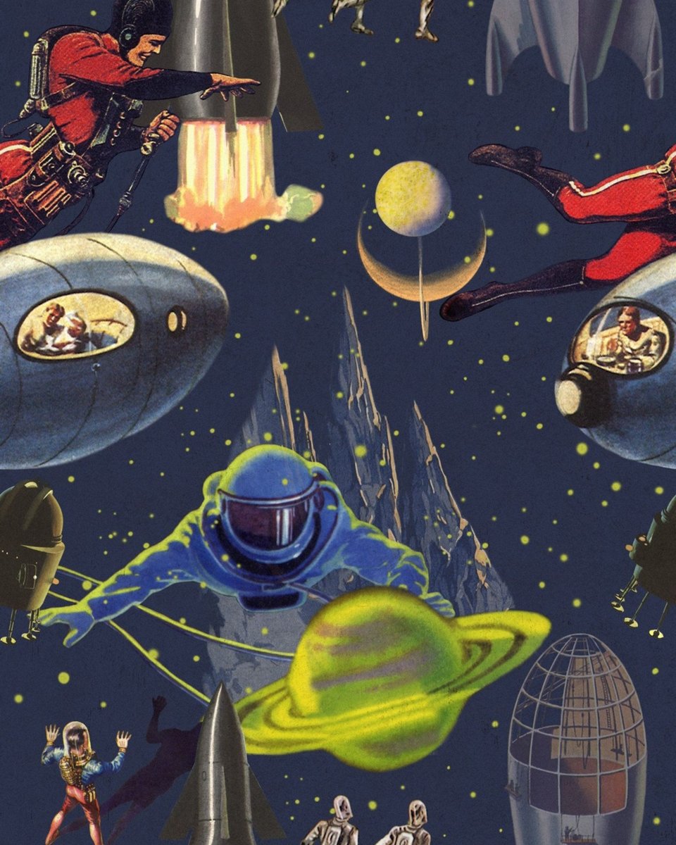 Mind The Gap Intergalactic Behang WP20061 - LAB COLOUR THE WORLD