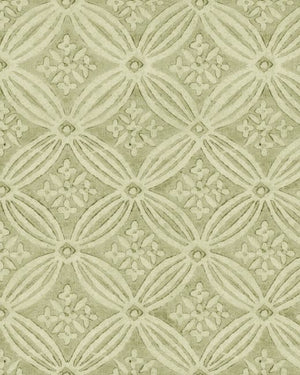 Mind The Gap Kalamkari Jade Behang WP30115 - LAB COLOUR THE WORLD