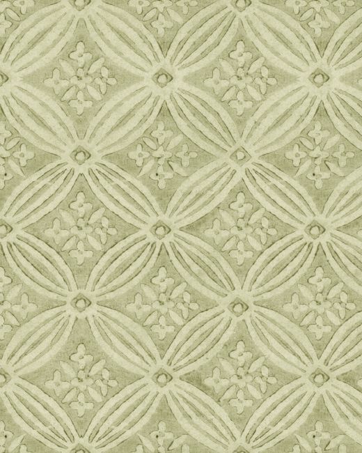 Mind The Gap Kalamkari Jade Behang WP30115 - LAB COLOUR THE WORLD