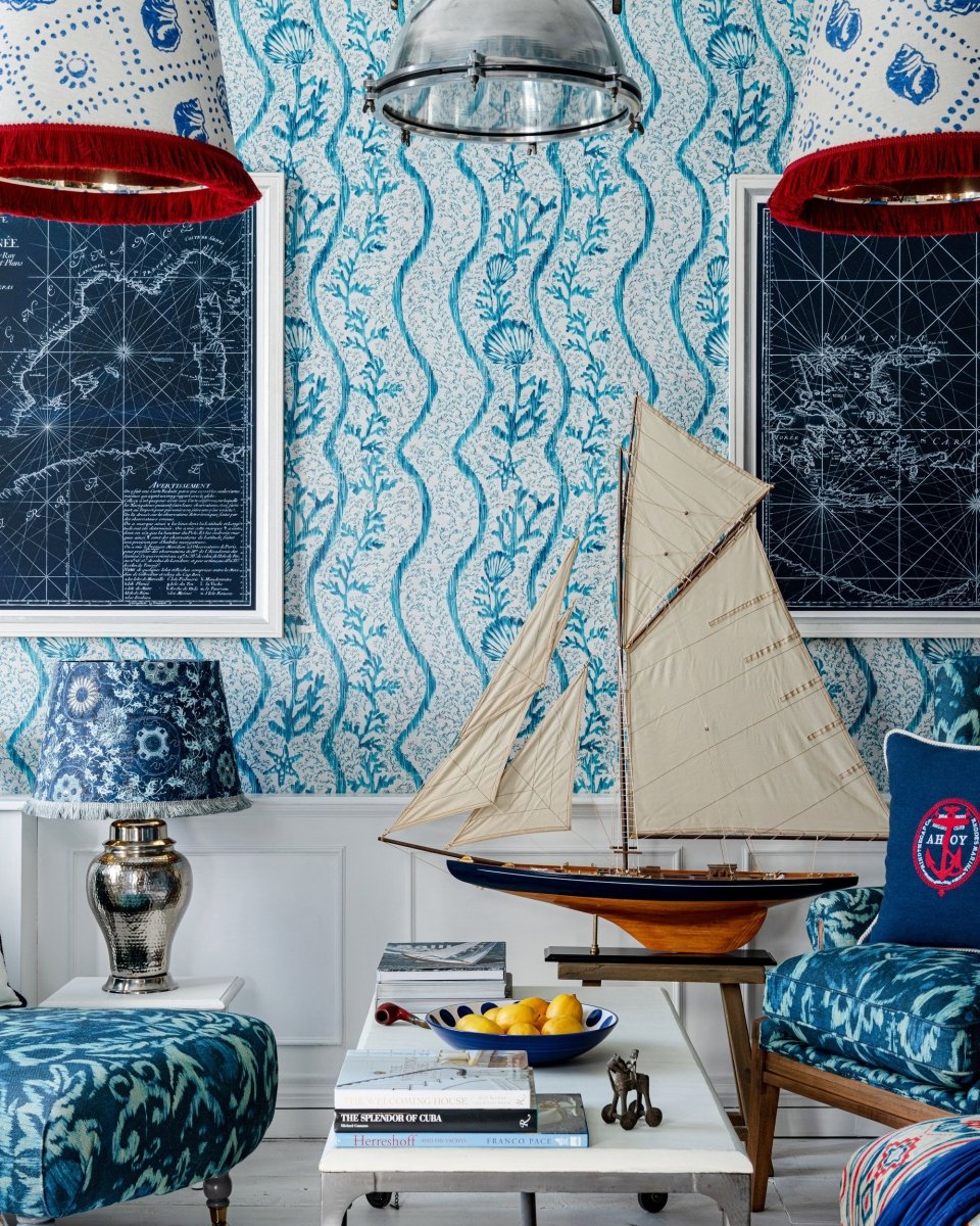 Mind The Gap Koralion Aquamarine Behang WP30045 - LAB COLOUR THE WORLD