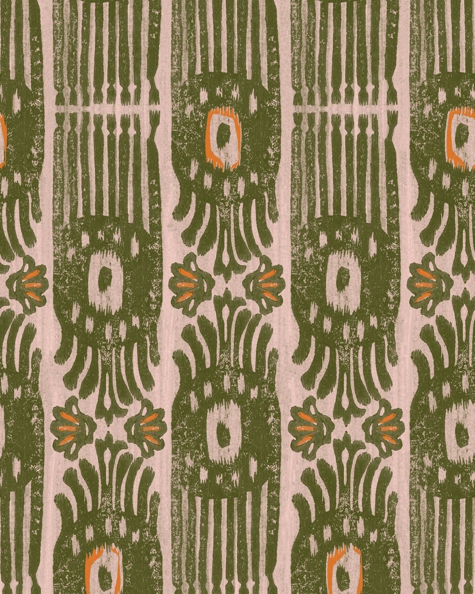 Mind The Gap Minnie Kemp Ikat WP20818 - LAB COLOUR THE WORLD