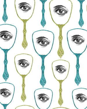 Mind The Gap Mirror's Eye Behang WP20081 - LAB COLOUR THE WORLD
