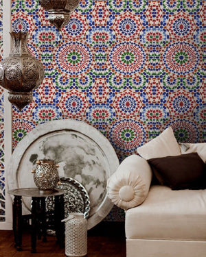 Mind The Gap Mosaic Behang WP20263 - LAB COLOUR THE WORLD