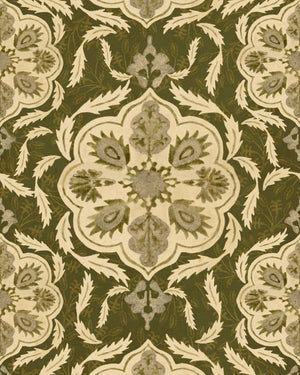 Mind The Gap Ottoman Green Behang WP20729 - LAB COLOUR THE WORLD