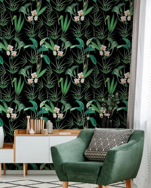 Mind The Gap Palm Springs Anthracite Behang WP20360 - LAB COLOUR THE WORLD
