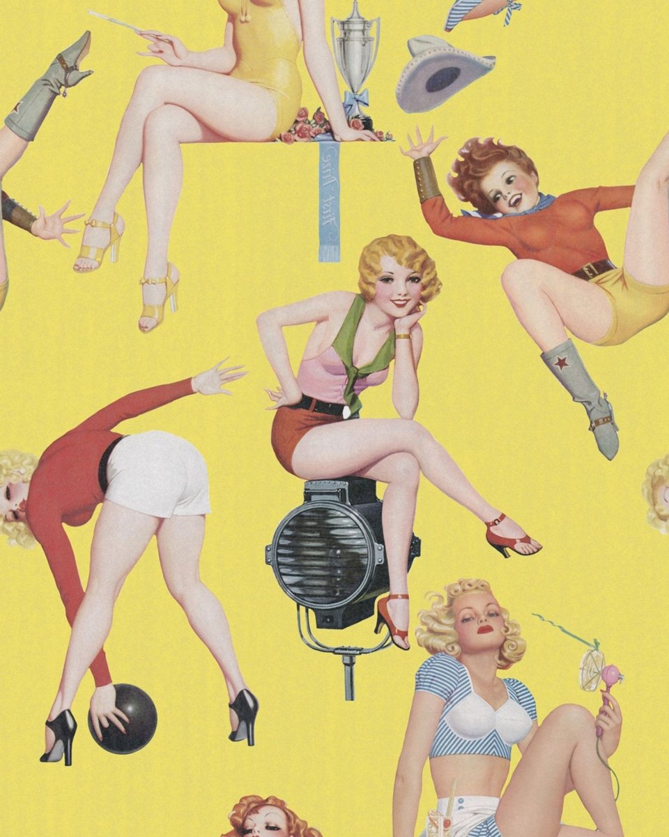 Mind The Gap Pin-up Girls I Behang WP20068 - LAB COLOUR THE WORLD
