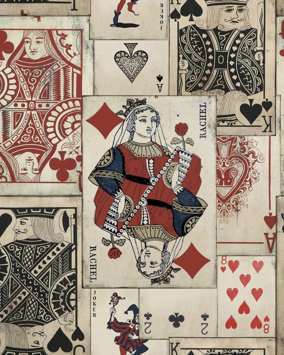 Mind The Gap Play Cards Behang WP20019 - LAB COLOUR THE WORLD