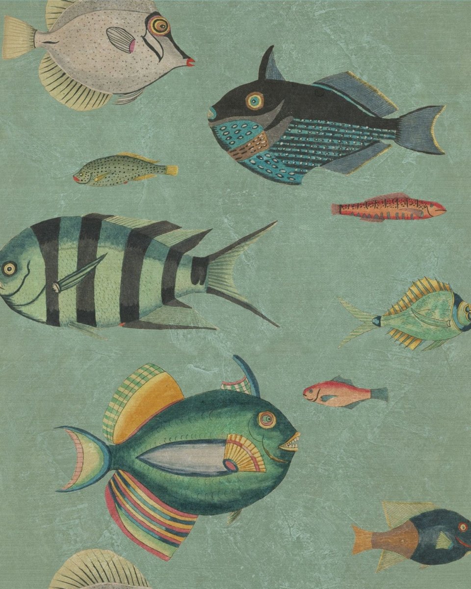 Mind The Gap Poissons Behang WP20181 - LAB COLOUR THE WORLD