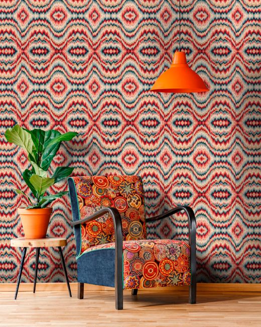 Mind The Gap Psychedelic Behang WP20383 - LAB COLOUR THE WORLD