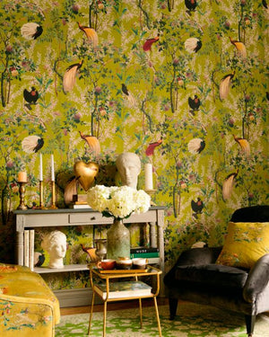 Mind The Gap Royal Garden Green Behang WP20465 - LAB COLOUR THE WORLD