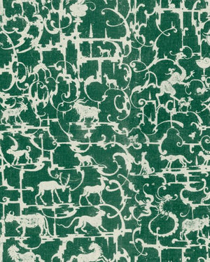 Mind The Gap Royal Hunting Racing Green Behang WP20468 - LAB COLOUR THE WORLD
