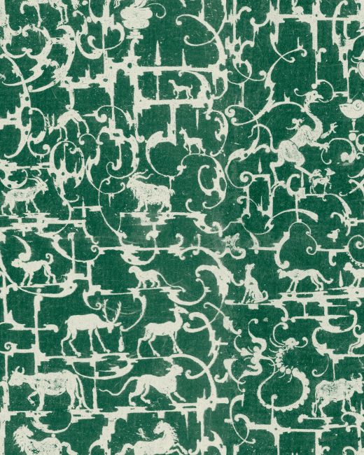 Mind The Gap Royal Hunting Racing Green Behang WP20468 - LAB COLOUR THE WORLD