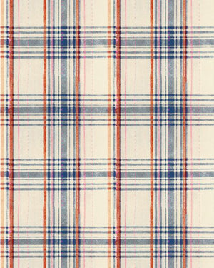 Mind The Gap Seaport Plaid Cream Behang WP30068 - LAB COLOUR THE WORLD