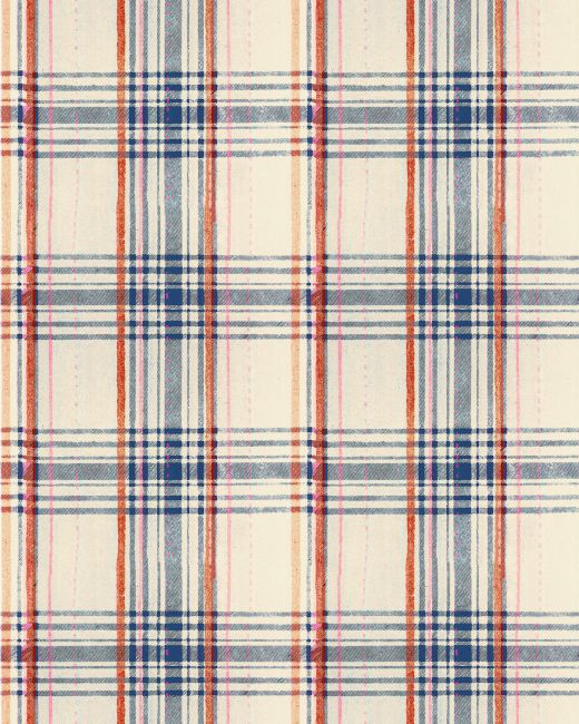 Mind The Gap Seaport Plaid Cream Behang WP30068 - LAB COLOUR THE WORLD
