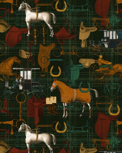 Mind The Gap The Jockey Multicoloured Behang WP20642 - LAB COLOUR THE WORLD