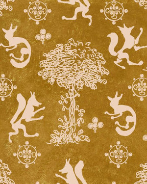 Mind The Gap The Silly Fox Honey Behang WP30265 - LAB COLOUR THE WORLD