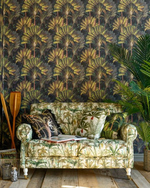 Mind The Gap Traveller's Palm Sunset Behang WP20526 - LAB COLOUR THE WORLD