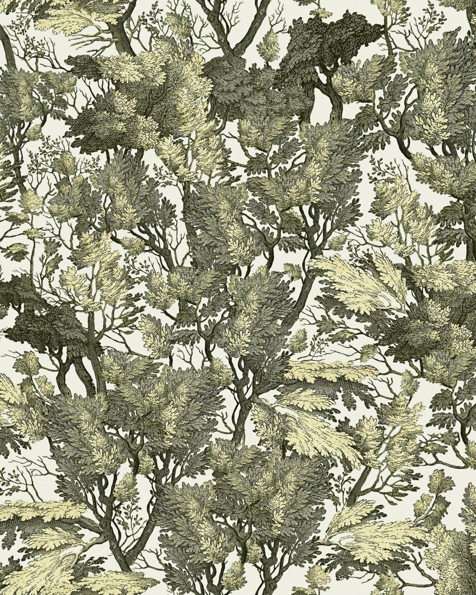 Mind The Gap Tree Foliage Behang WP20481 - LAB COLOUR THE WORLD