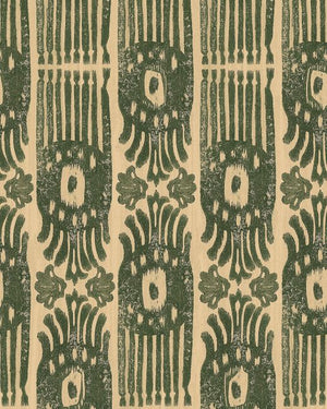Mind The Gap Tribal Ikat Myrtle Behang WP30112 - LAB COLOUR THE WORLD