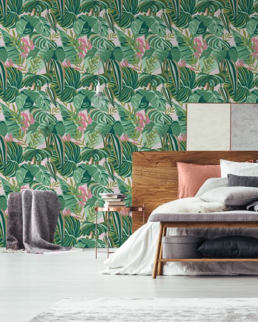 Mind The Gap Tropical Foliage Behang WP20367 - LAB COLOUR THE WORLD