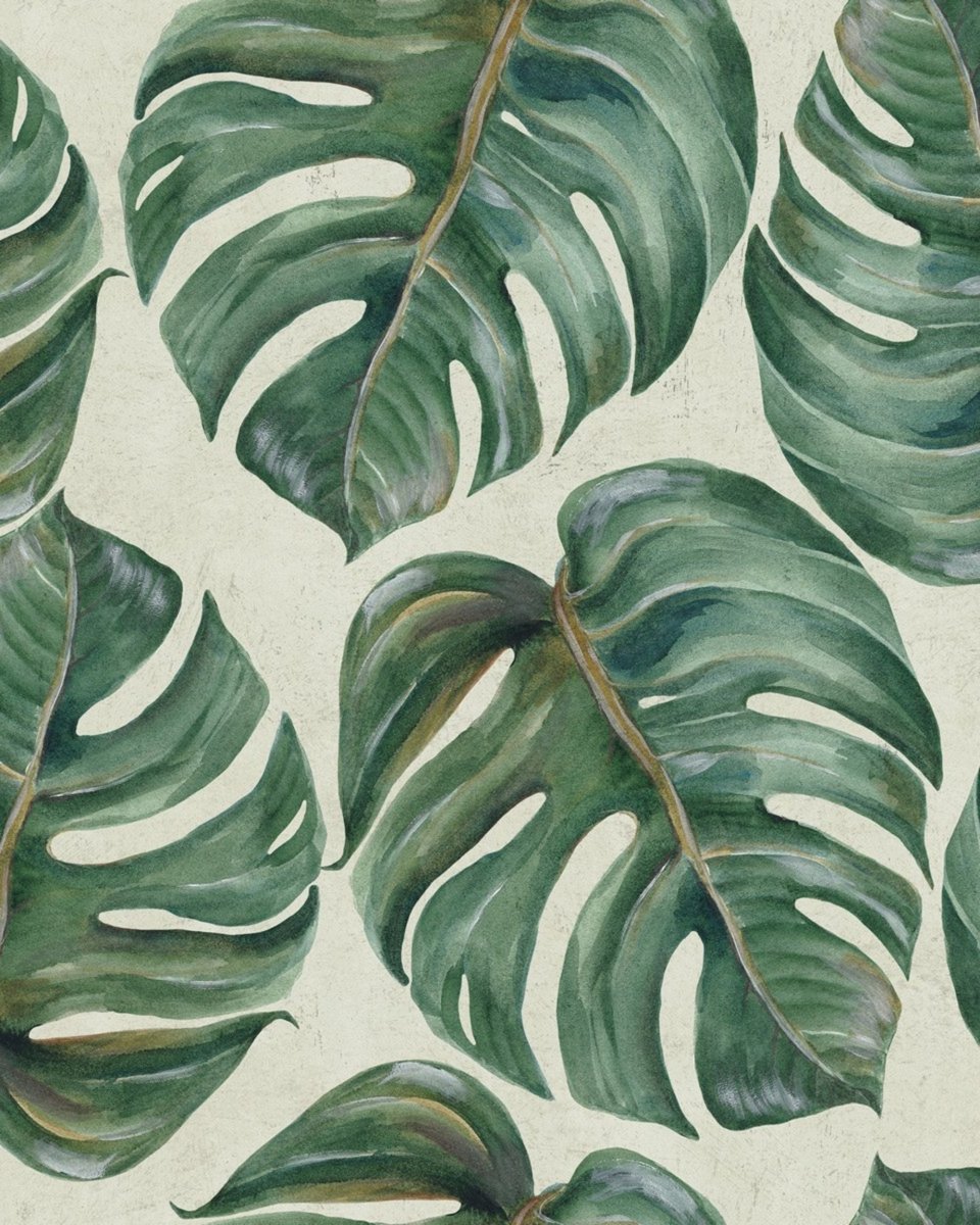 Mind The Gap Tropical Leaf Behang WP20109 - LAB COLOUR THE WORLD