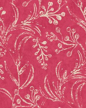 Mind The Gap Wallflower Raspberry Behang WP20823 - LAB COLOUR THE WORLD