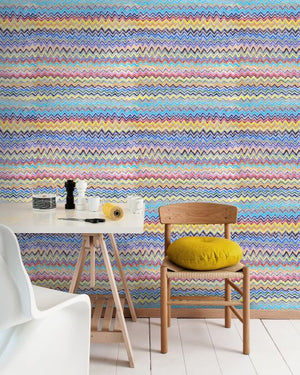 Mind The Gap Zig Zag Behang WP20279 - LAB COLOUR THE WORLD