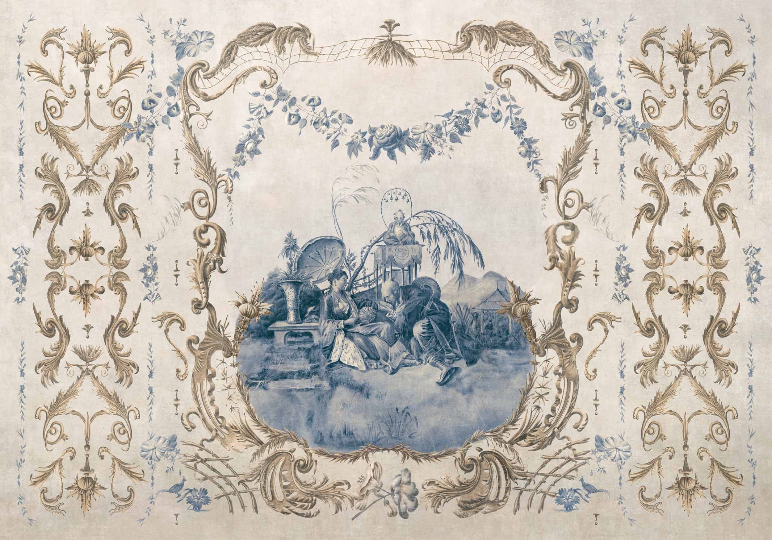 Coordonné Forbidden City Ming Portrait behang B00159 behang afbeelding 1
