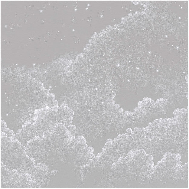 Les Dominotiers Moonlight, Grey Behang DOM 302-1